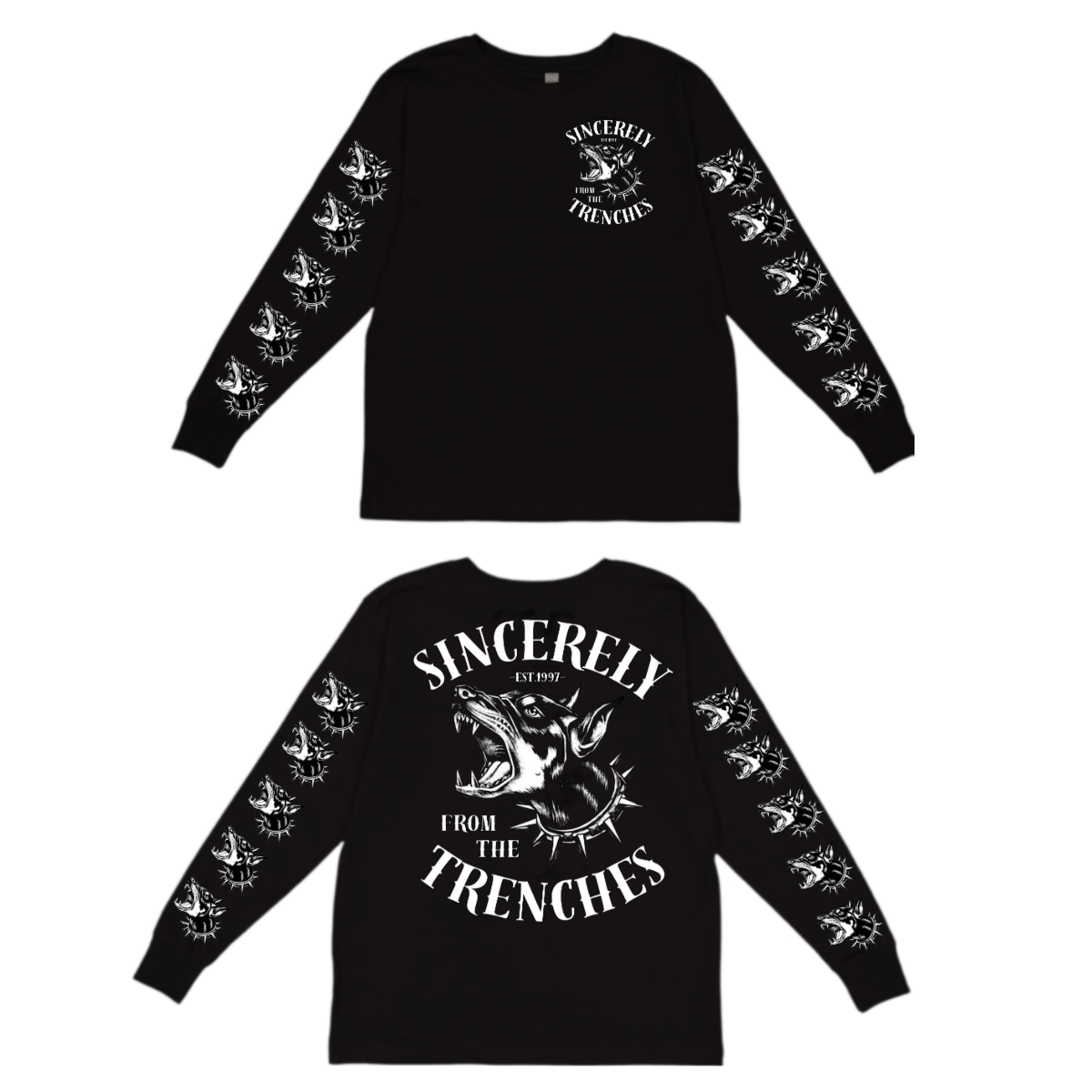 ALL DOGS GO TO HEAVEN LONG SLEEVE