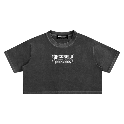 ESSENTIALS WOMENS CROPPED TEE