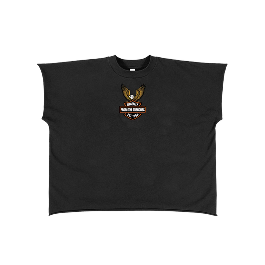 TRENCHES MOTOR CLUB CROPPED TEE