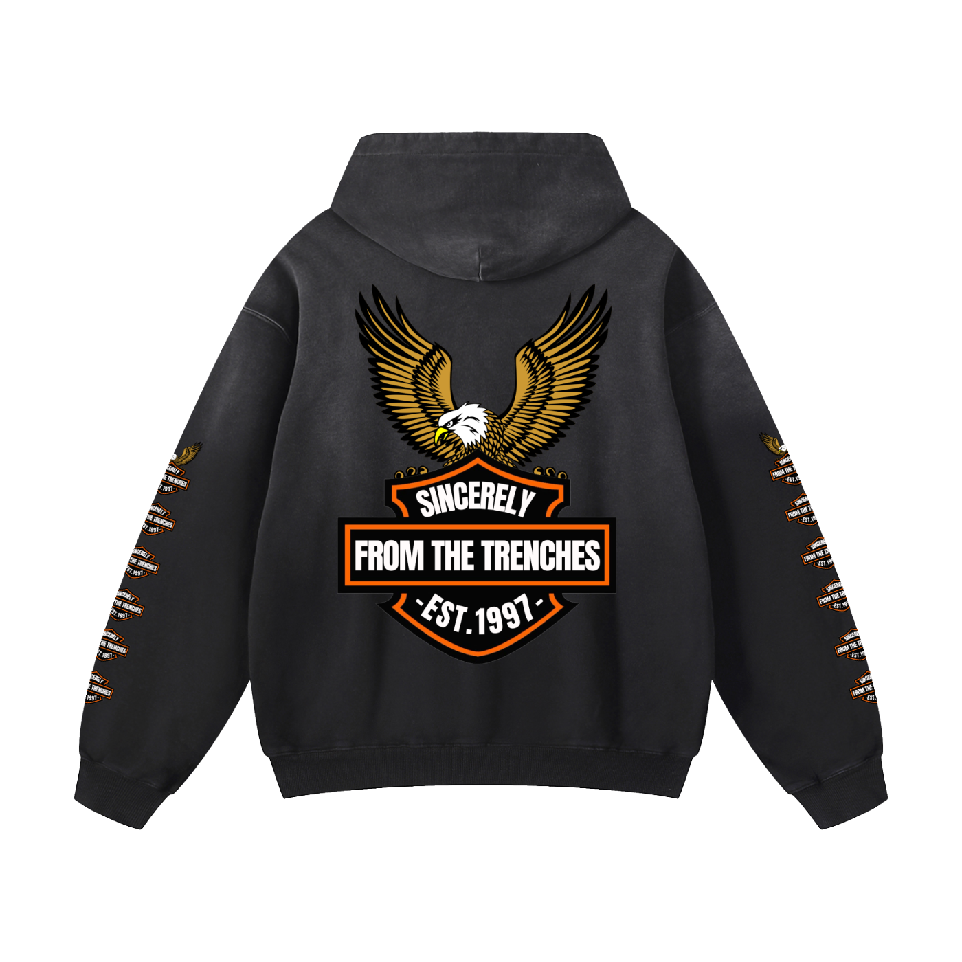 TRENCHES MOTOR CLUB PREMIUM HOODY